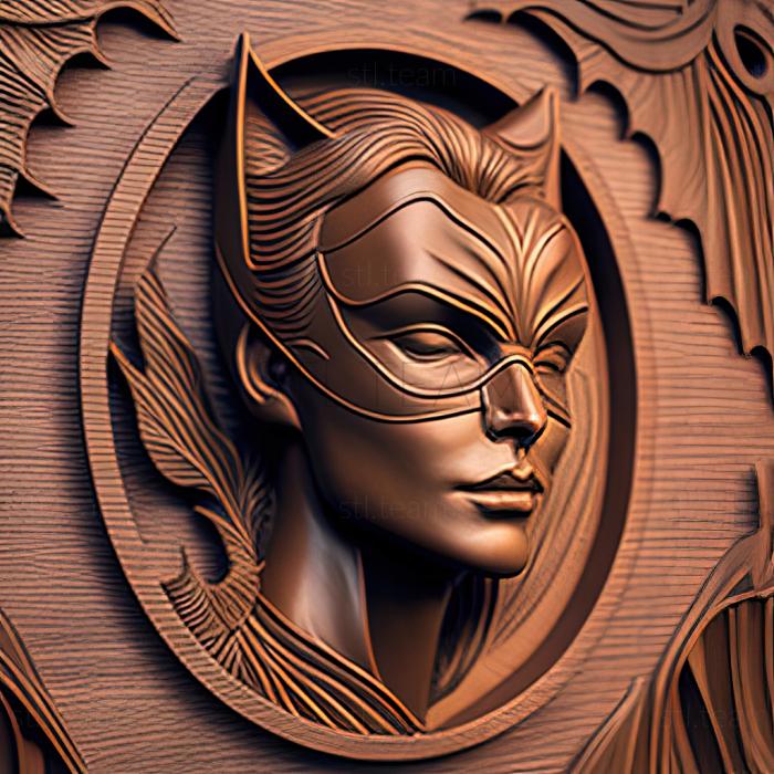 3D model Catwoman (STL)